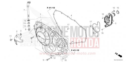 RIGHT CRANKCASE COVER (CMX1100A/A2) CMX1100AP de 2023
